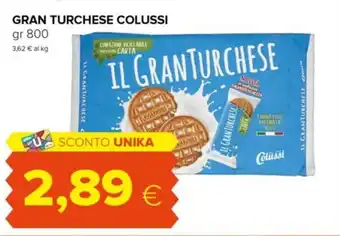 Tigre GRAN TURCHESE COLUSSI gr 800 offerta