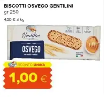 Tigre BISCOTTI OSVEGO GENTILINI gr 250 offerta