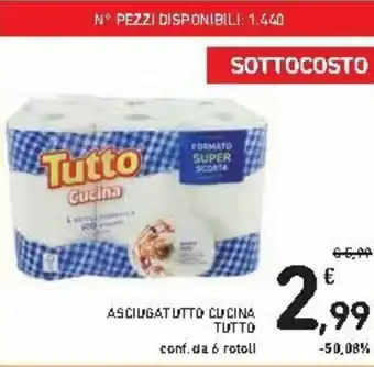 Tutto Asciugatutto Cucina 6 rotoli