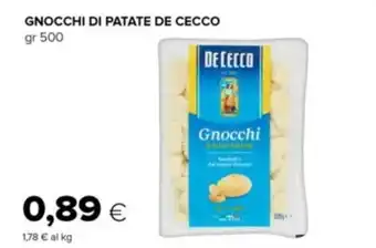 Tigre GNOCCHI DI PATATE DE CECCO gr 500 offerta