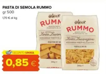 PASTA DI SEMOLA RUMMO gr 500