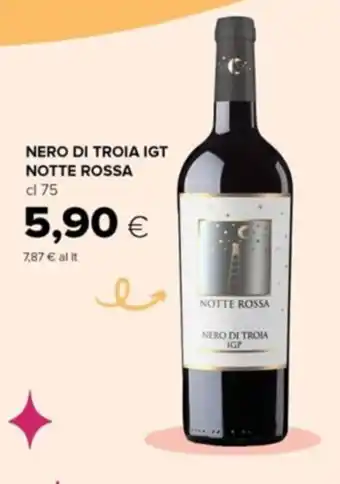 Tigre NERO DI TROIA IGT NOTTE ROSSA cl 75 offerta