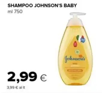 Tigre SHAMPOO JOHNSON'S BABY ml 750 offerta