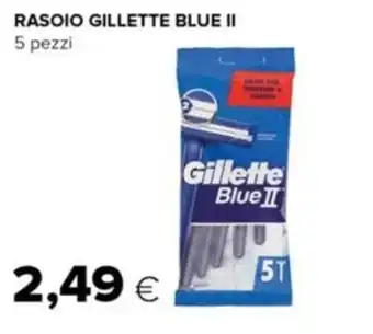 Tigre RASOIO GILLETTE BLUE II 5 pezzi offerta