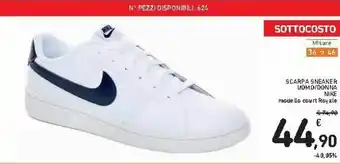Spazio Conad Nike Scarpa Sneaker Uomo/Donna offerta