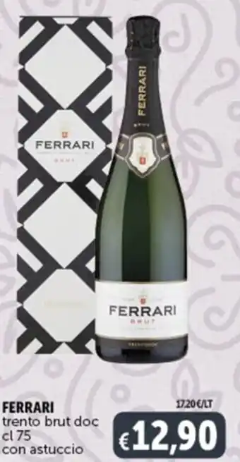 Deco Market FERRARI trento brut doc cl 75 con astuccio offerta