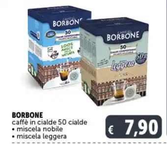 BORBONE caffè in cialde 50 cialde