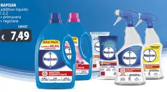 Deco Market NAPISAN additivo liquido 12,2 primavera regolare offerta