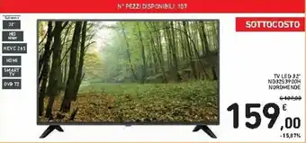 Spazio Conad Nordmende TV LED 32" ND3293900H offerta