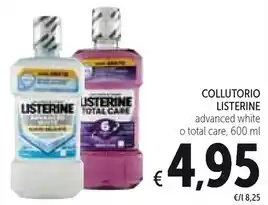 Spazio Conad Listerine collutorio offerta