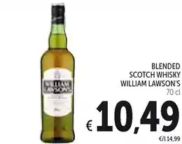 Spazio Conad William lawson's blended scotch whisky offerta