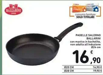 Spazio Conad Ballarini padelle salerno offerta