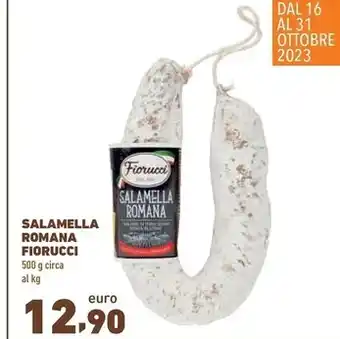 Conad Superstore Fiorucci salamella romana offerta