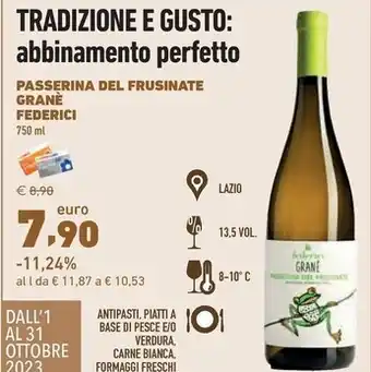 Conad Superstore Vino offerta
