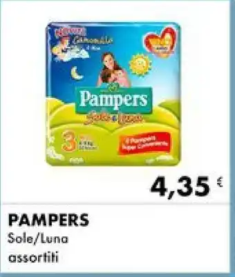 Iper Tosano PAMPERS Sole/Luna assortiti offerta