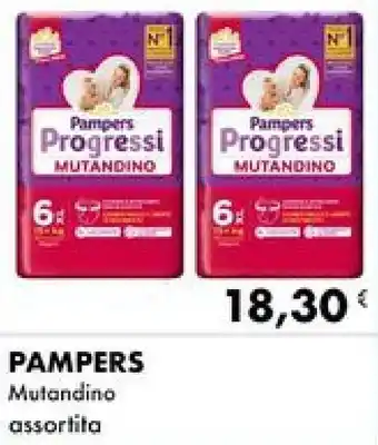 Iper Tosano PAMPERS Mutandino assortita offerta
