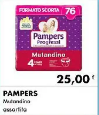Iper Tosano PAMPERS Mutandino assortita offerta