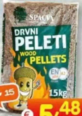 PELLET SPACVA 100% ROVERE-A2-kg 15