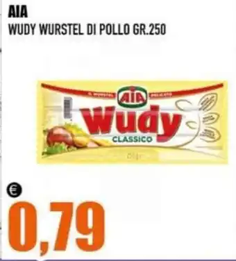 AIA WUDY WURSTEL DI POLLO GR.250