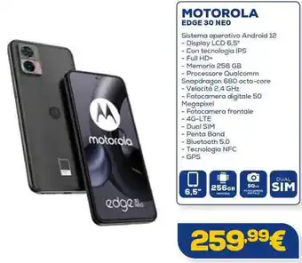 Euronics MOTOROLA EDGE 30 NEO offerta