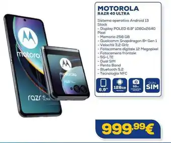 Euronics MOTOROLA RAZR 40 ULTRA offerta