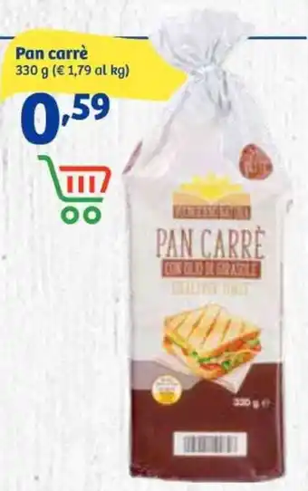 In'S Mercato Pan carrè 330 g offerta