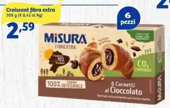 In'S Mercato Croissant fibra extra 308 g offerta
