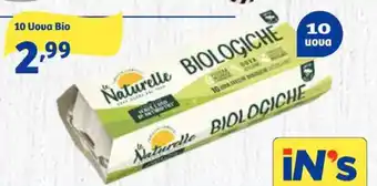 In'S Mercato 10 Uova Bio offerta