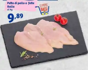 In'S Mercato Petto di pollo a fette Italia al kg offerta