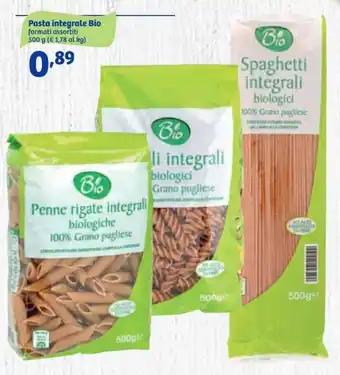 In'S Mercato Pasta integrale Bio formati assortiti 500 g offerta
