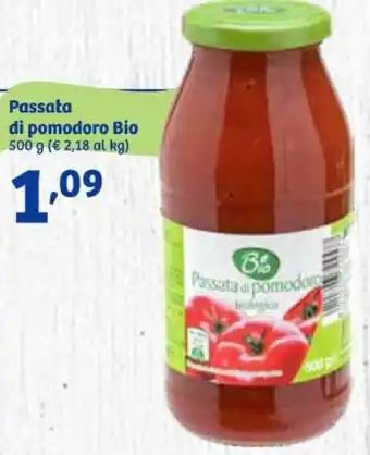 In'S Mercato Passata di pomodoro Bio 500 g offerta