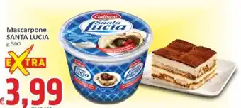Paghi Poco Mascarpone SANTA LUCIA g 500 offerta