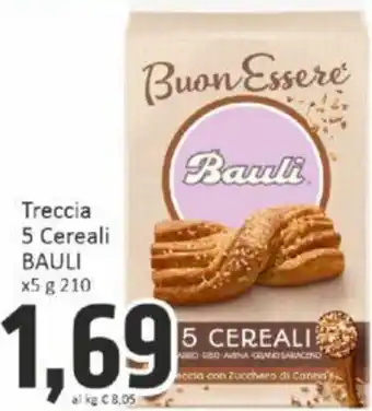 Paghi Poco Treccia 5 Cereali BAULI x5 g 210 offerta