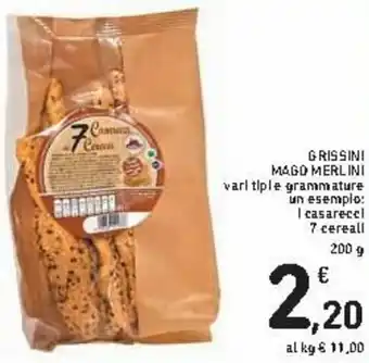 Spazio Conad Grissini Mago Merlini 200g offerta