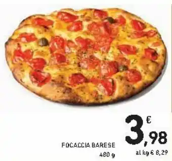 Spazio Conad Focaccia Barese 480g offerta