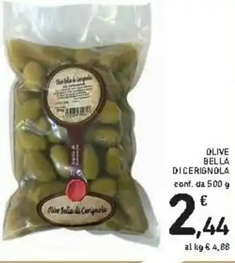 Spazio Conad Olive Bella di Cerignola 500g offerta