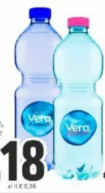 Paghi Poco Acqua VERA ml 500 Naturale, Frizzante offerta
