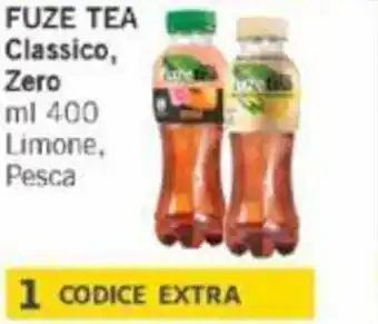 Paghi Poco FUZE TEA Classico, Zero ml 400 Limone, Pesca offerta