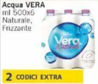 Paghi Poco Acqua VERA ml 500x6 Naturale, Frizzante offerta