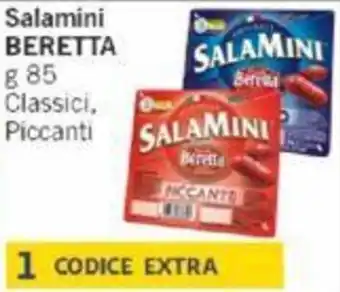 Paghi Poco Salamini BERETTA g 85 Classici, Piccanti offerta