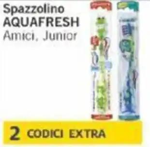 Paghi Poco Spazzolino AQUAFRESH Amici, Junior offerta