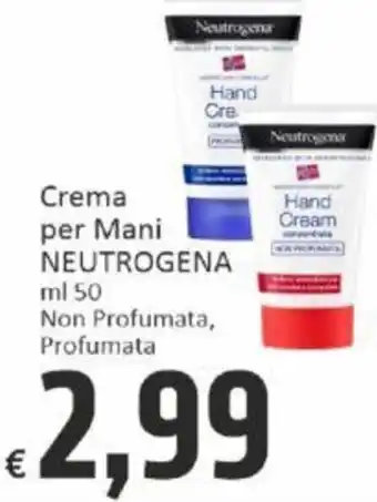 Crema per Mani NEUTROGENA ml 50 Non Profumata, Profumata