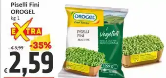 Paghi Poco Piselli Fini OROGEL kg 1 offerta