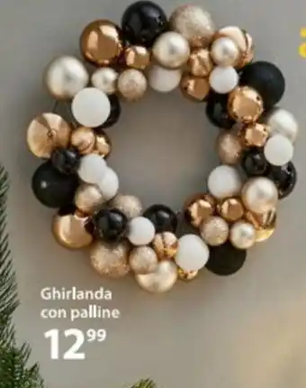Ghirlanda con palline