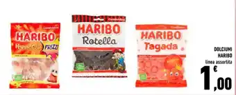 Conad DOLCIUMI HARIBO linea assortita offerta