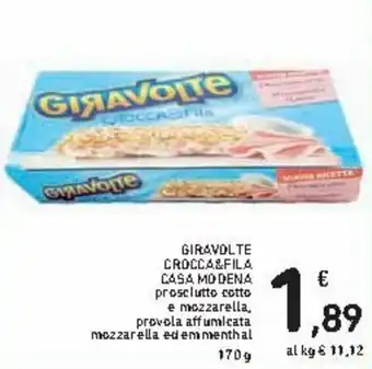 Spazio Conad Casa Modena Giravolte Crocca & Fila 170g offerta