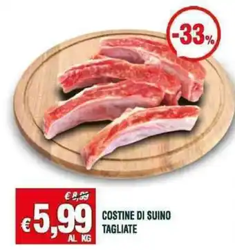 COSTINE DI SUINO TAGLIATE