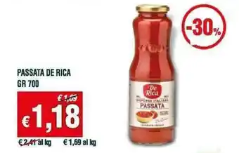 Banco Fresco PASSATA DE RICA GR 700 offerta
