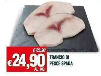 TRANCIO DI PESCE SPADA