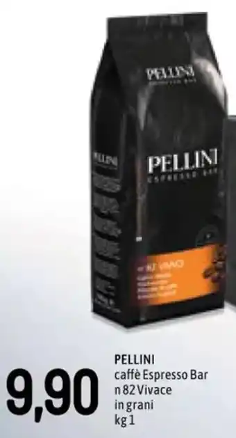 Famila PELLINI caffè Espresso Bar n82 Vivace in grani kg 1 offerta